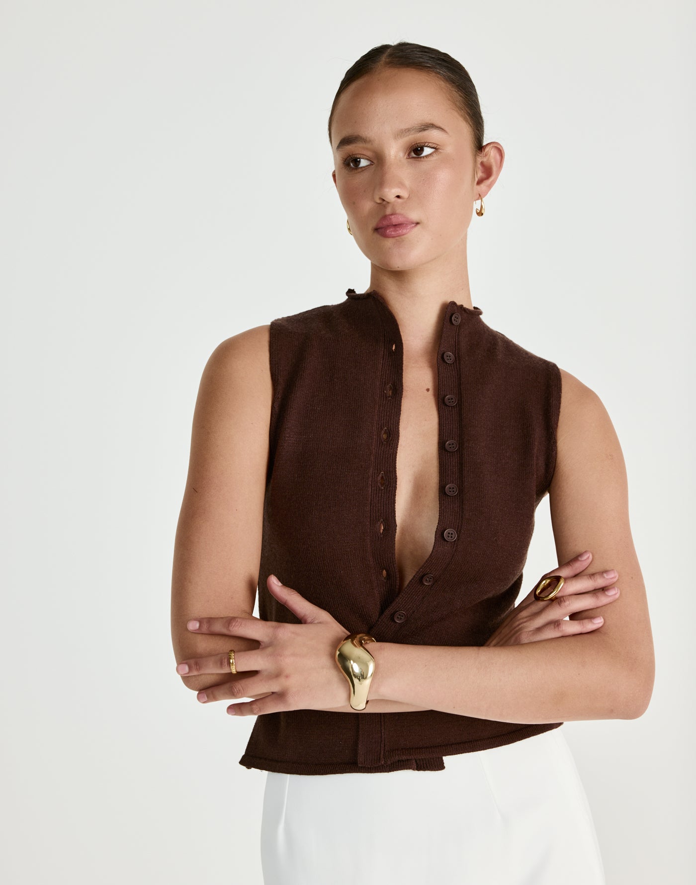  - Women's Top - Charcoal Clothing