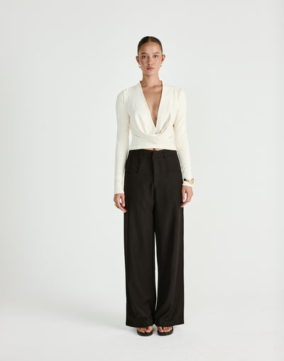  - Women's Pants - Charcoal Clothing