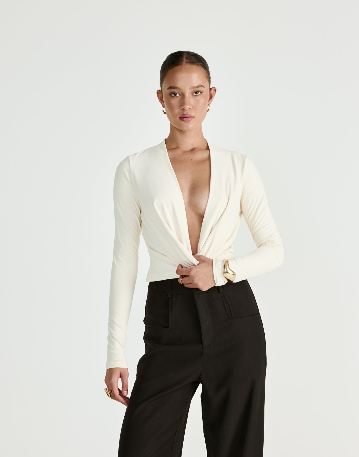  - Women's Top - Charcoal Clothing