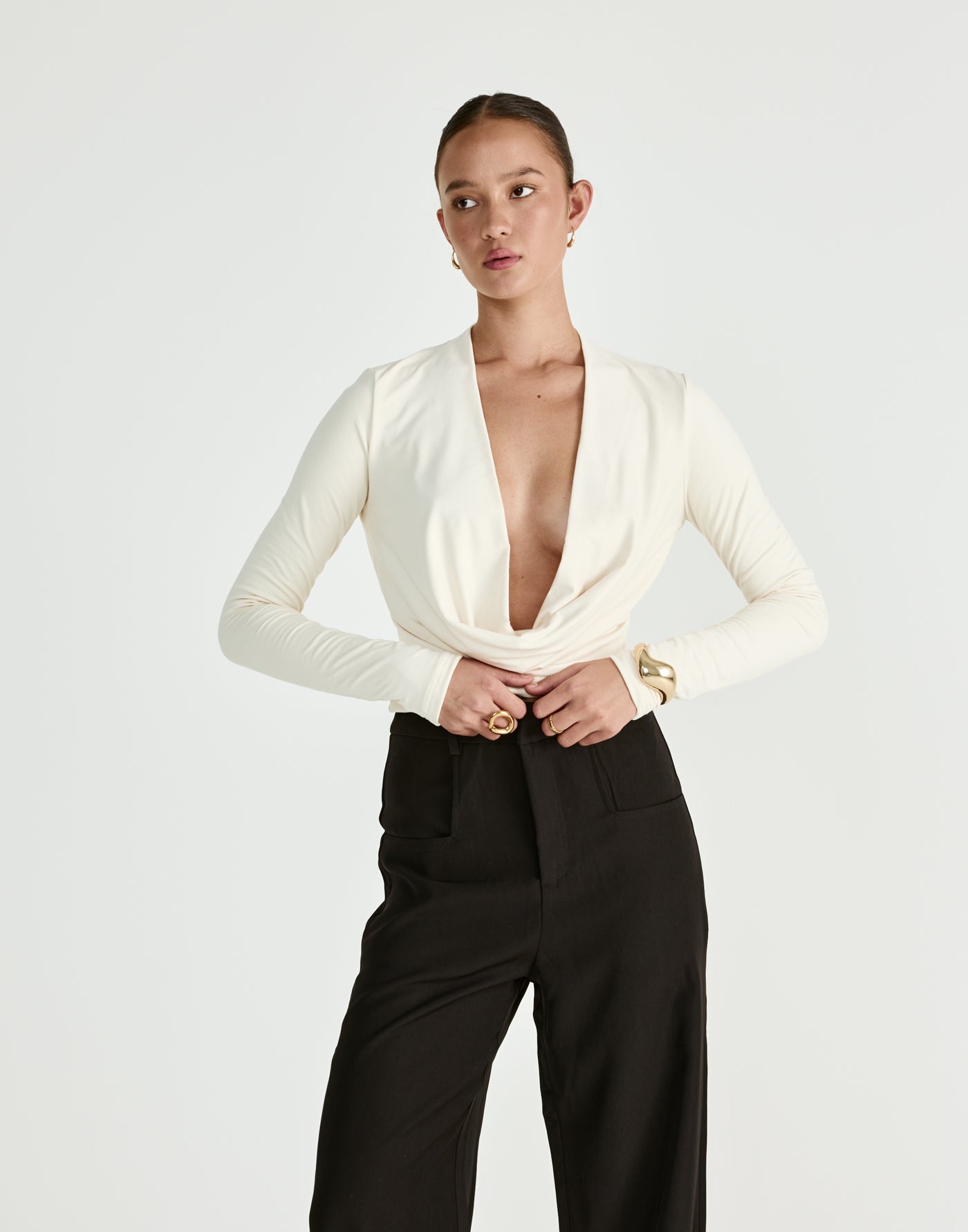  - Women's Top - Charcoal Clothing