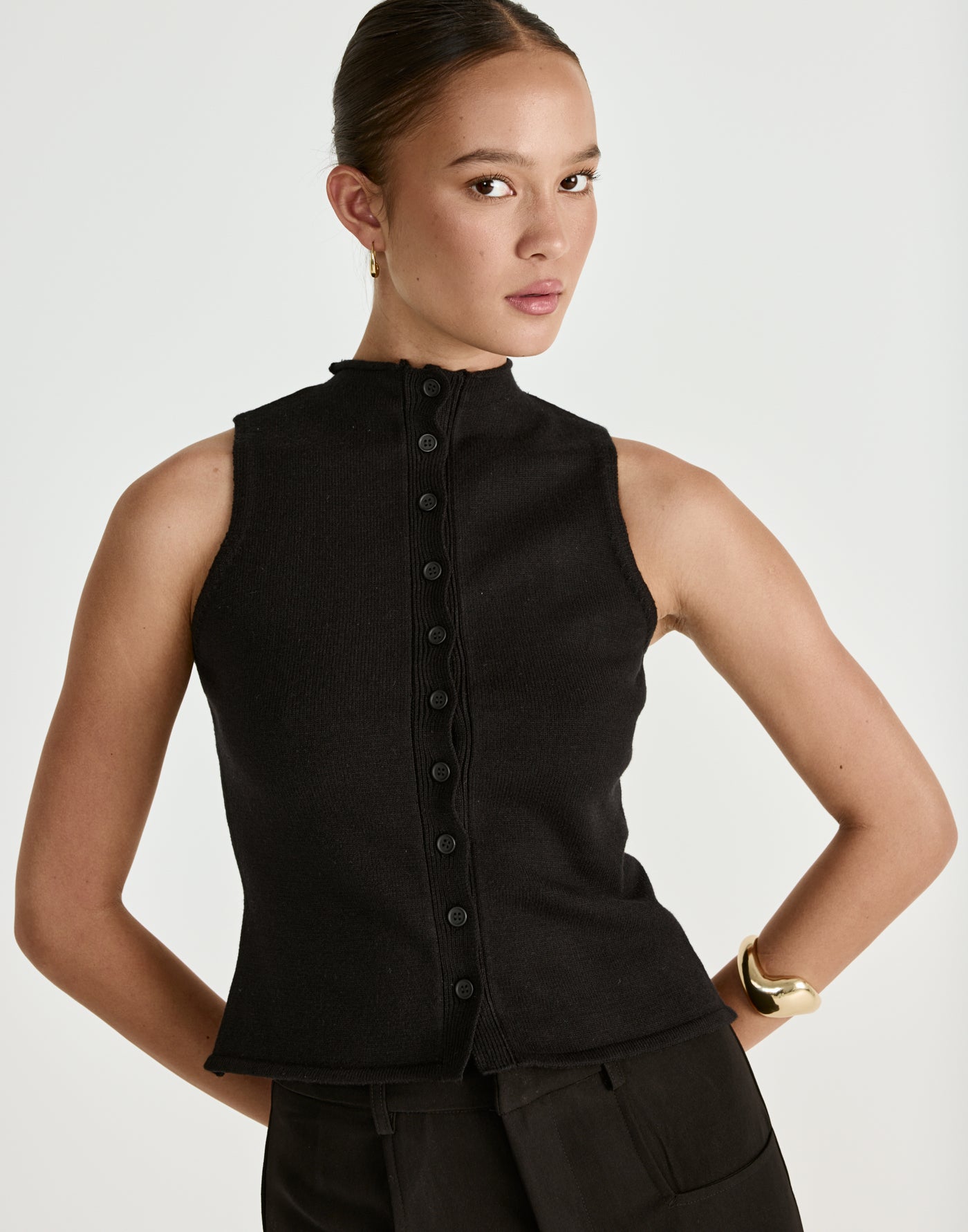  - Women's Top - Charcoal Clothing