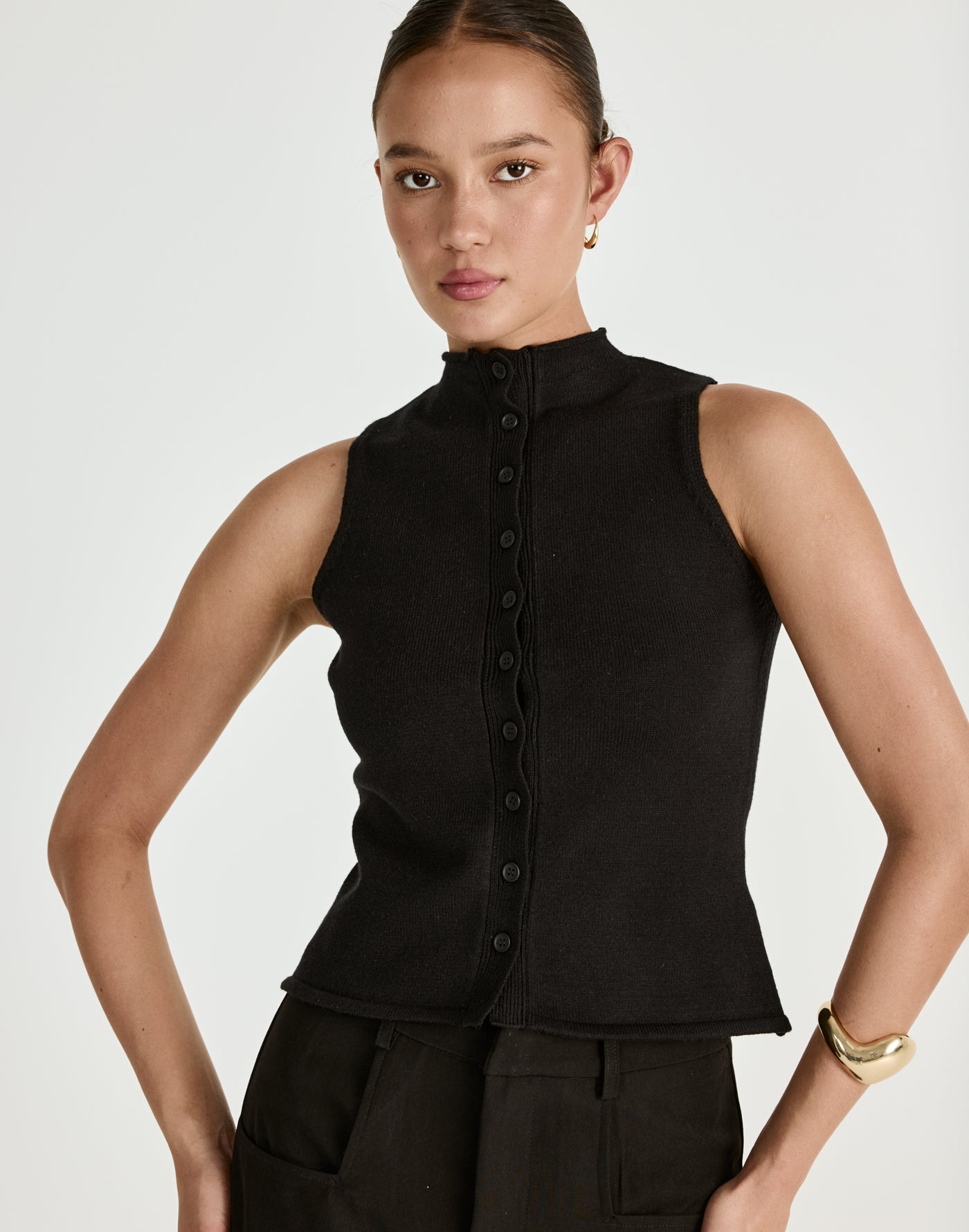  - Women's Top - Charcoal Clothing