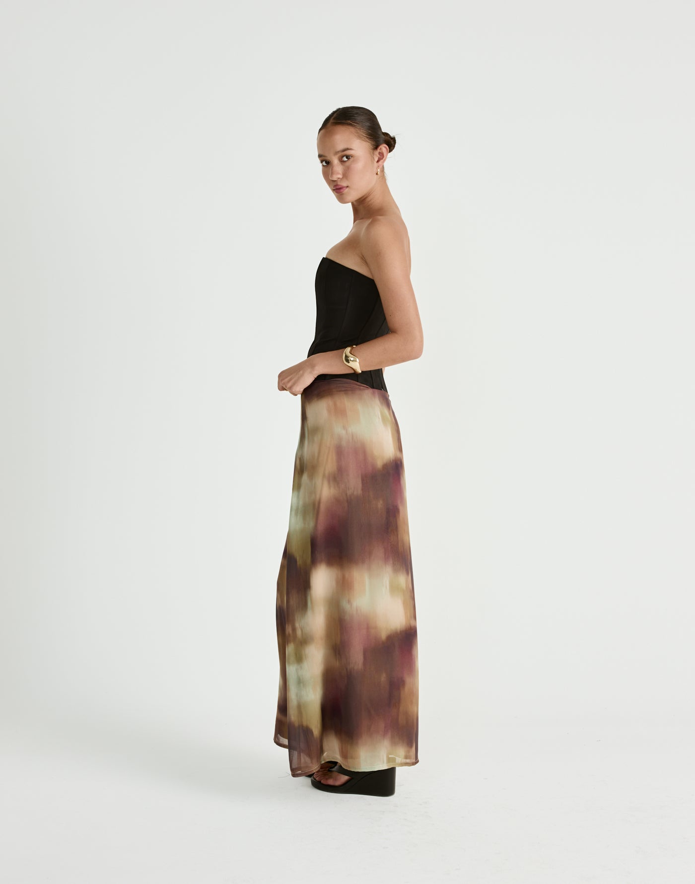  - Women's Skirt - Charcoal Clothing
