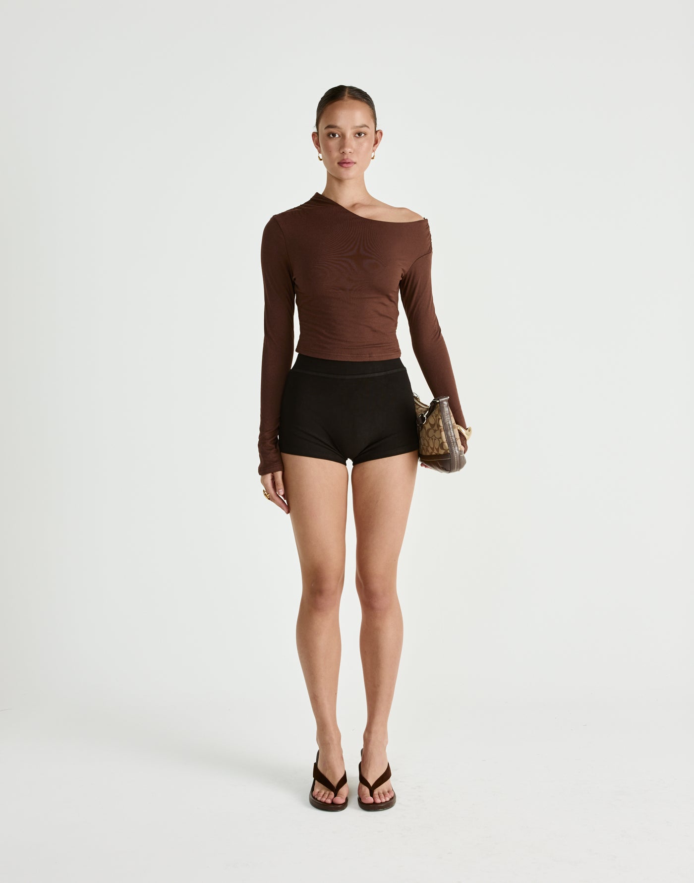  - Women's Top - Charcoal Clothing
