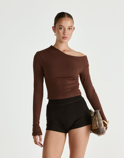  - Women's Top - Charcoal Clothing