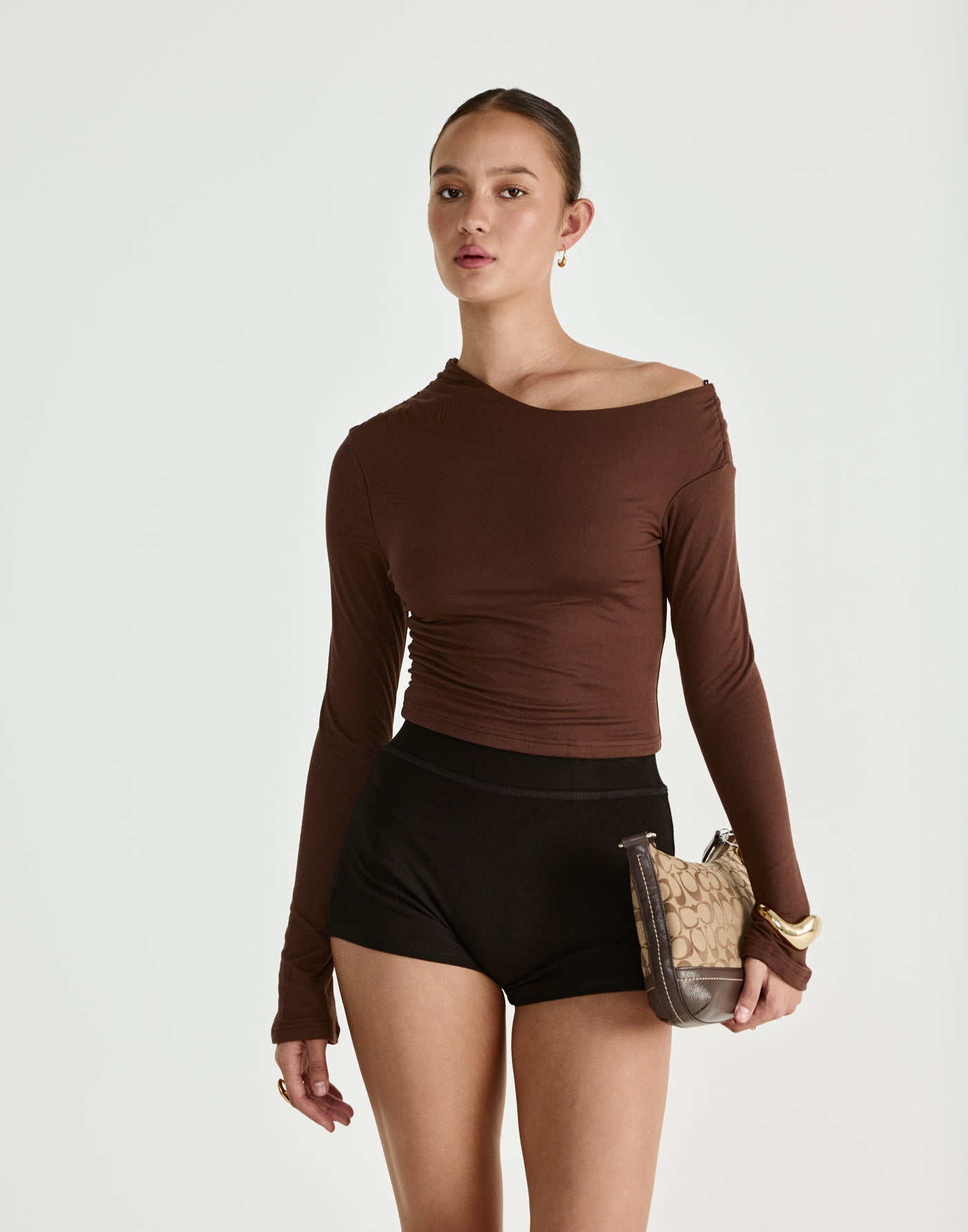  - Women's Top - Charcoal Clothing