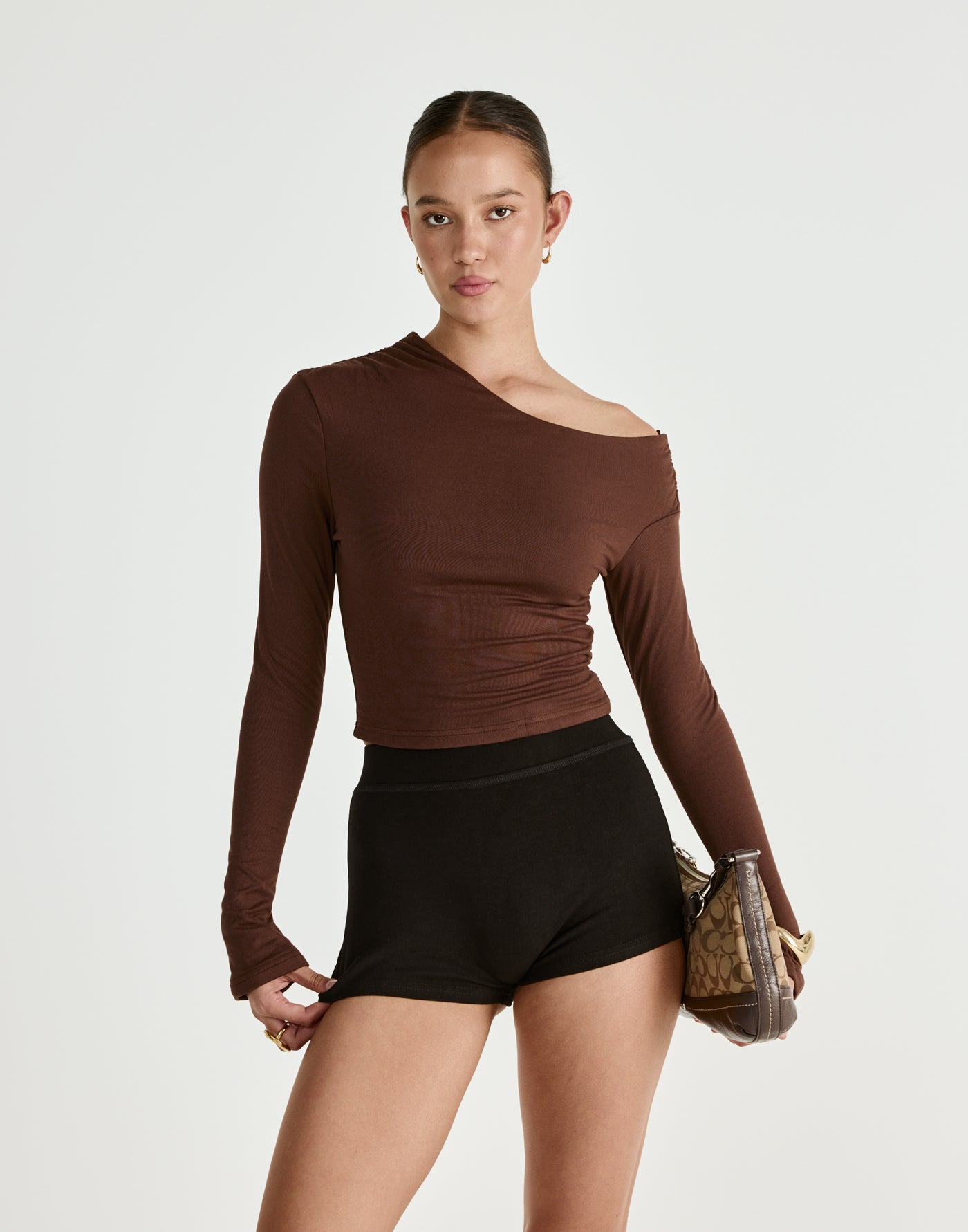  - Women's Top - Charcoal Clothing