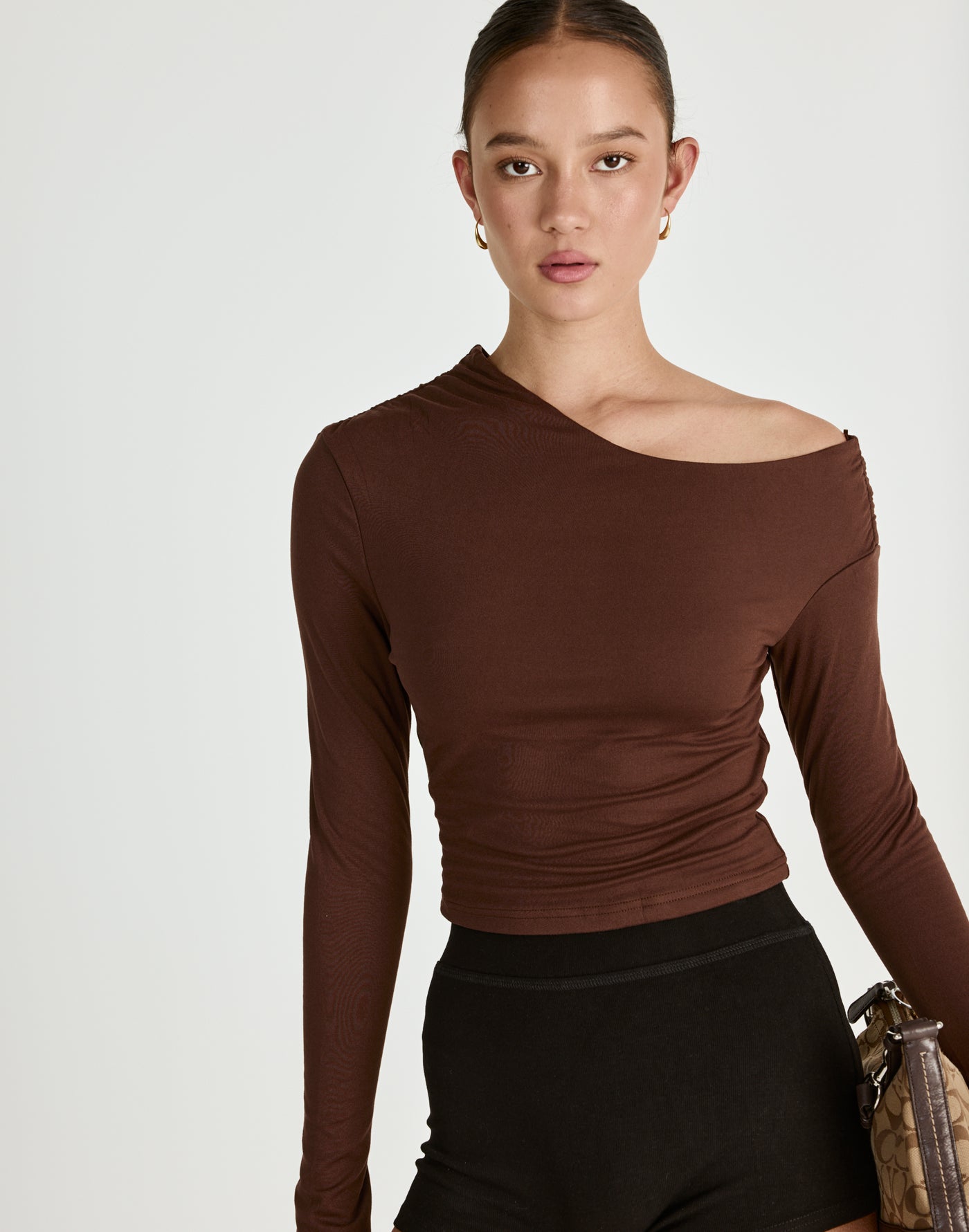  - Women's Top - Charcoal Clothing