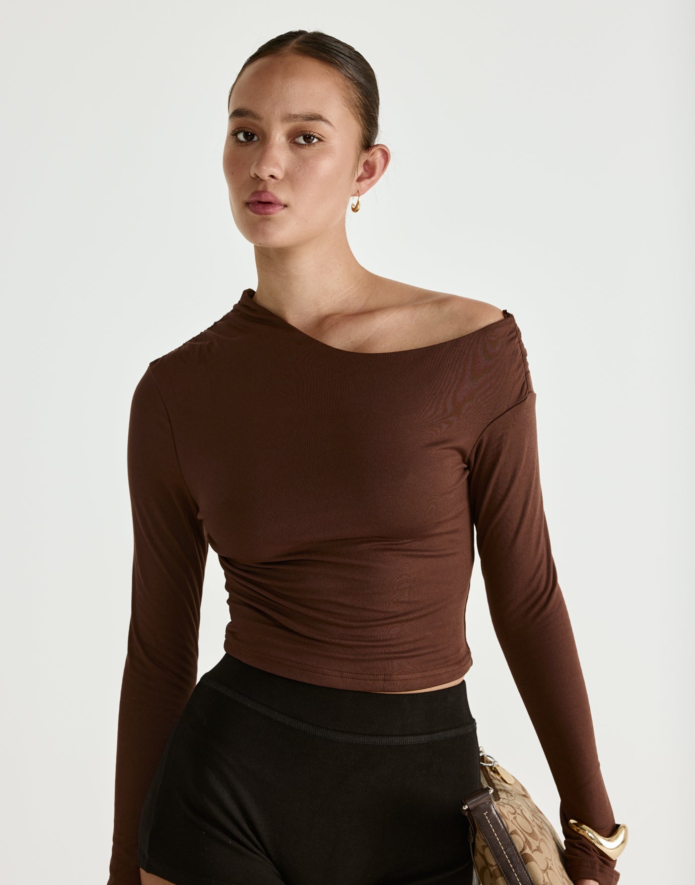  - Women's Top - Charcoal Clothing