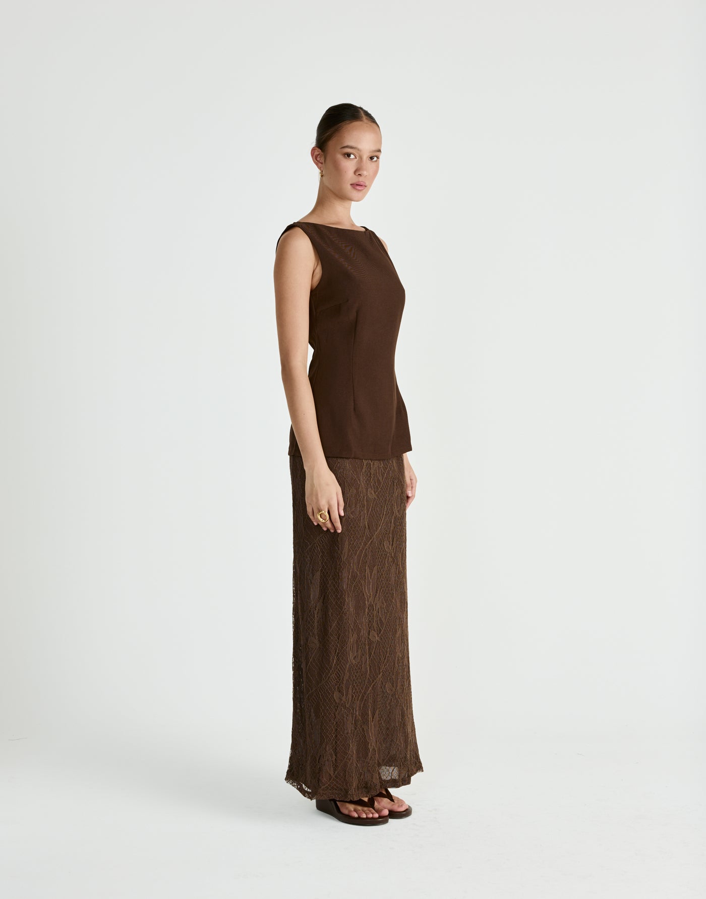  - Women's Skirt - Charcoal Clothing