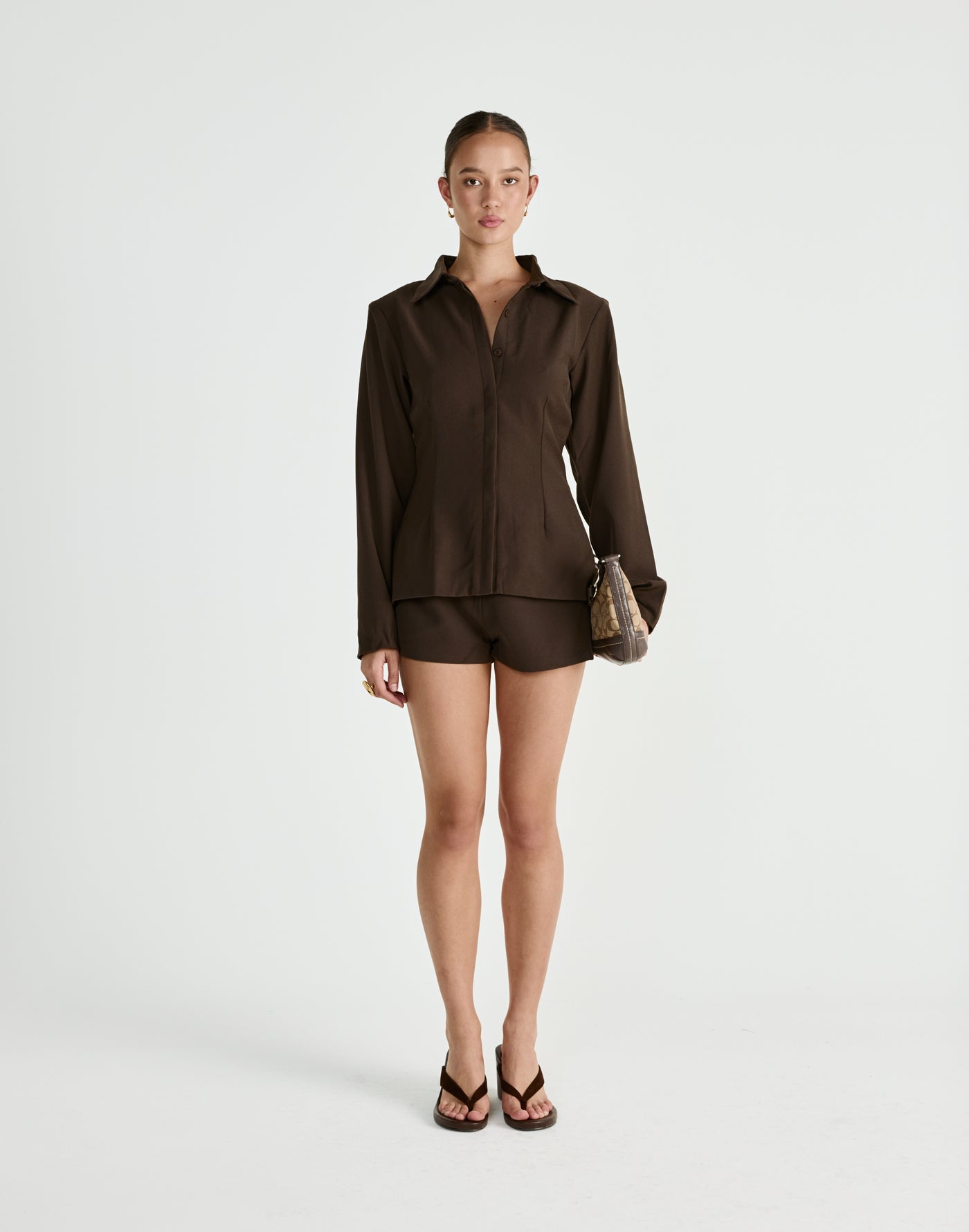  - Women's Shorts - Charcoal Clothing