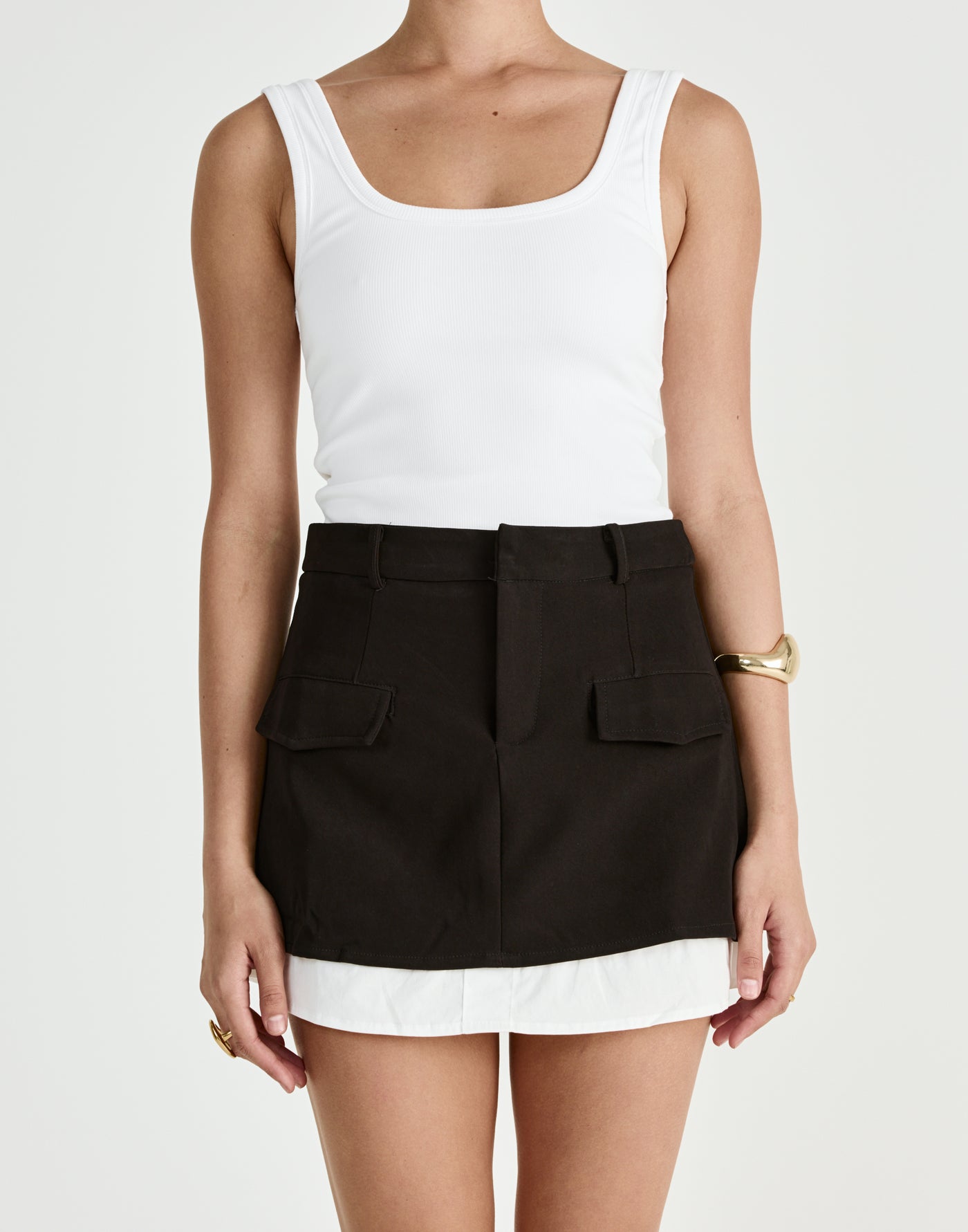  - Women's Skirt - Charcoal Clothing
