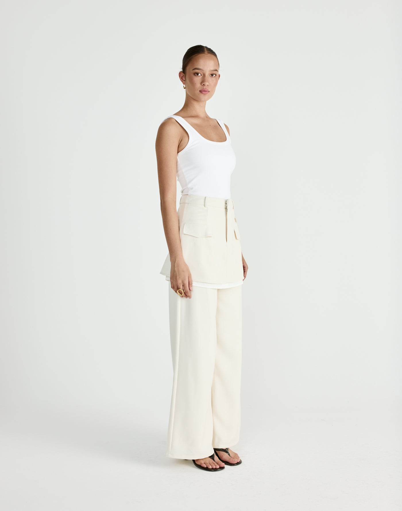  - Women's Skirt - Charcoal Clothing