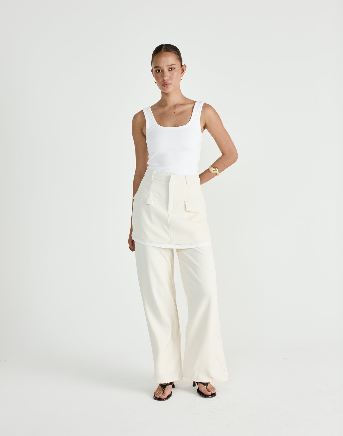  - Women's Skirt - Charcoal Clothing