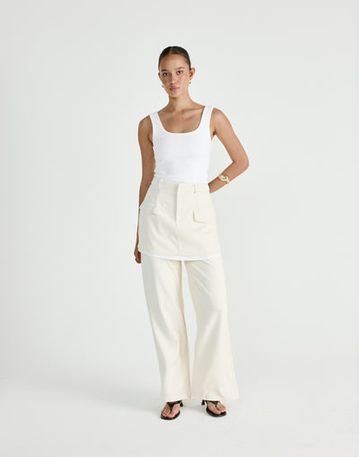  - Women's Skirt - Charcoal Clothing