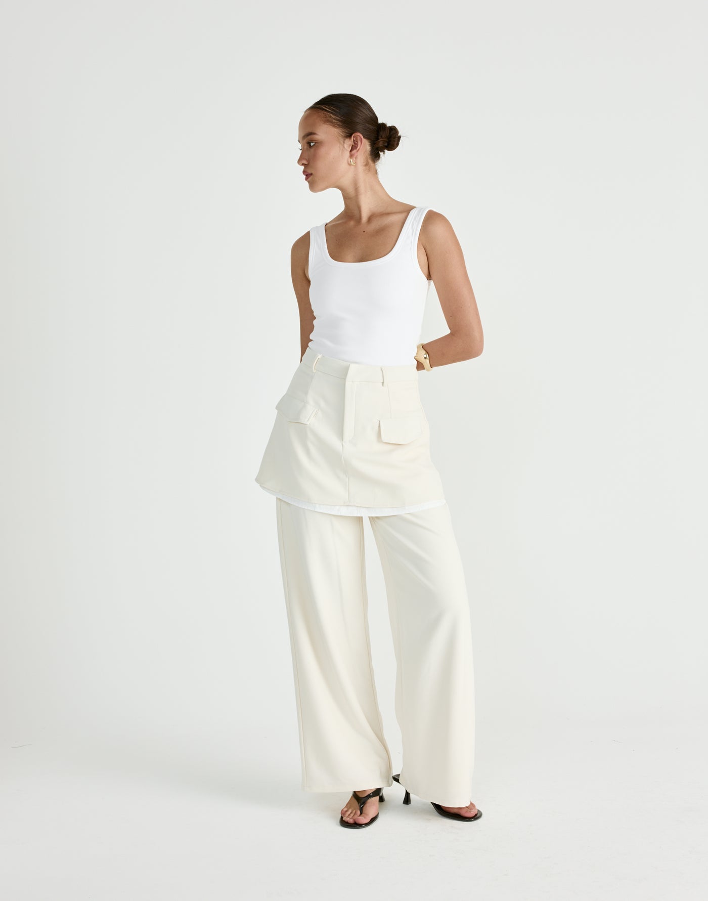  - Women's Skirt - Charcoal Clothing