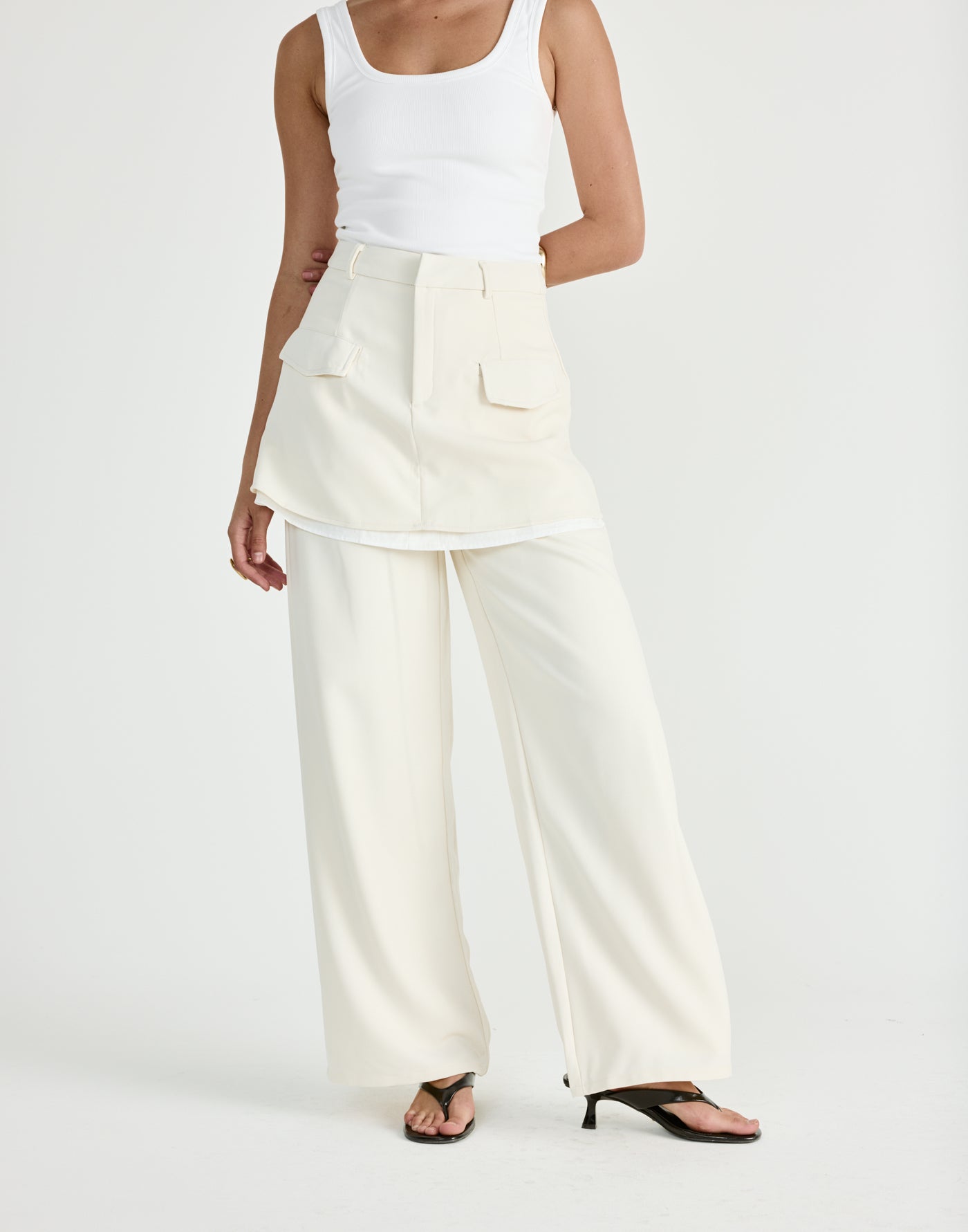  - Women's Skirt - Charcoal Clothing