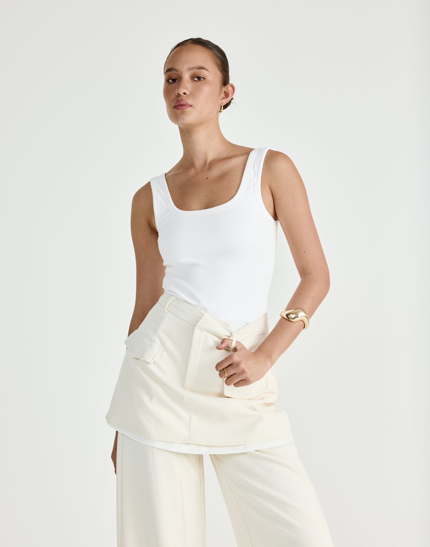  - Women's Skirt - Charcoal Clothing