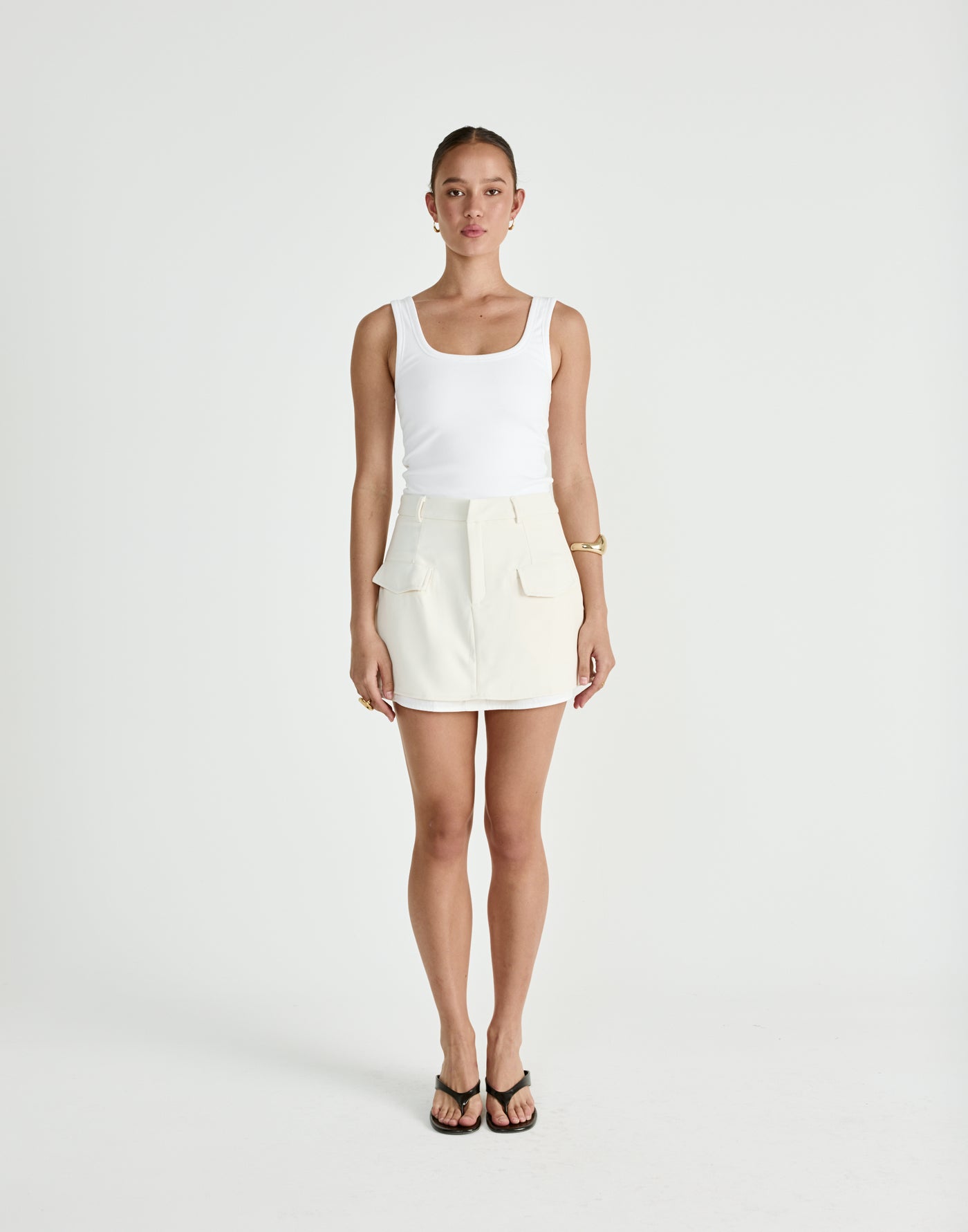  - Women's Skirt - Charcoal Clothing