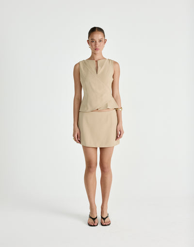  - Women's Skirt - Charcoal Clothing