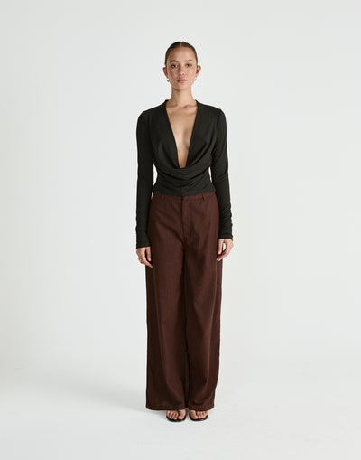  - Women's Top - Charcoal Clothing