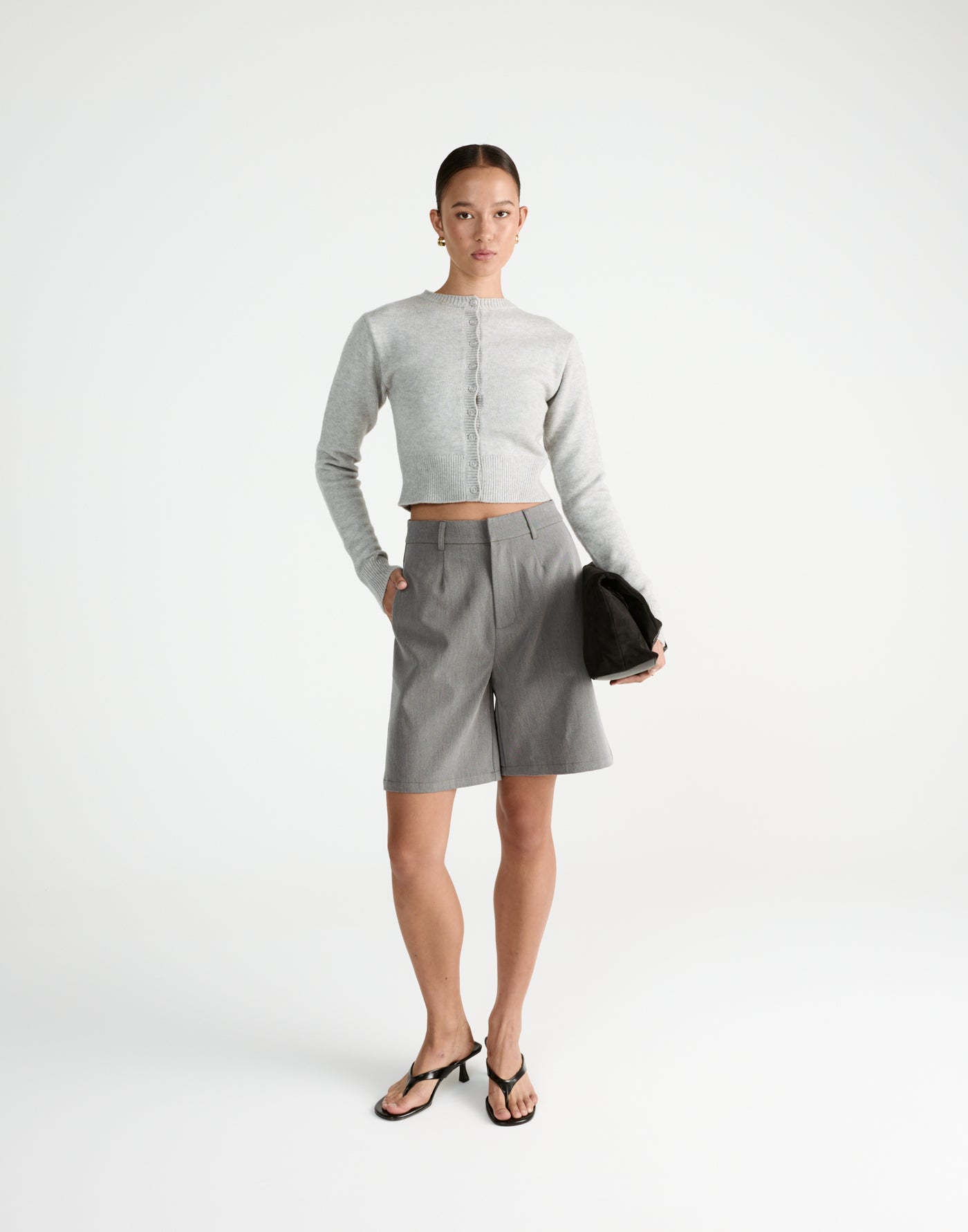  - Women's Shorts - Charcoal Clothing