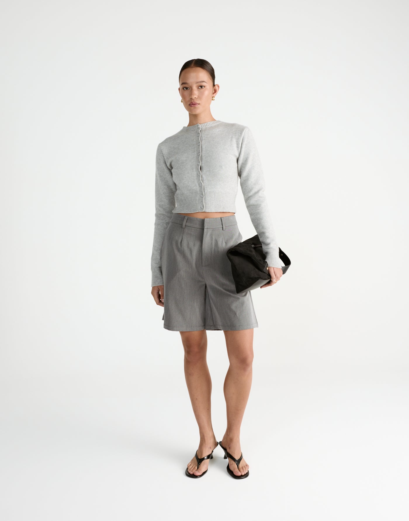  - Women's Shorts - Charcoal Clothing