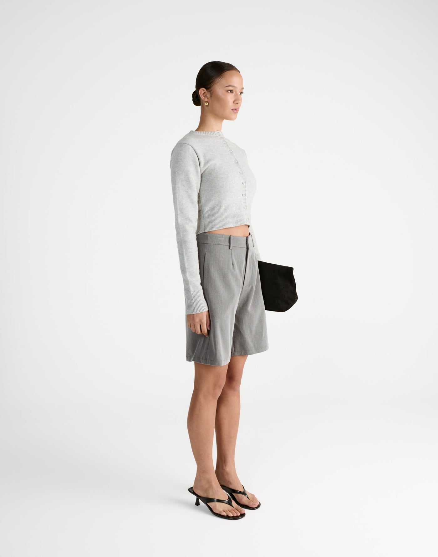  - Women's Shorts - Charcoal Clothing