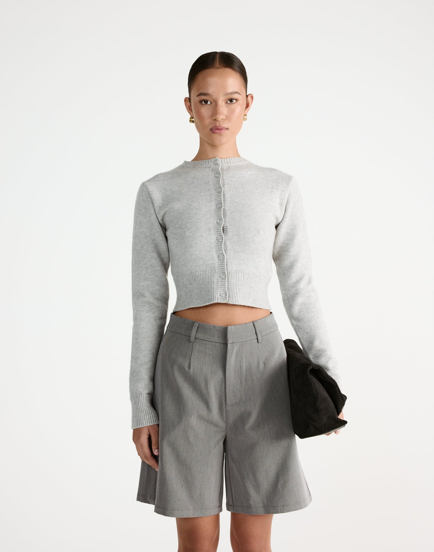  - Women's Shorts - Charcoal Clothing