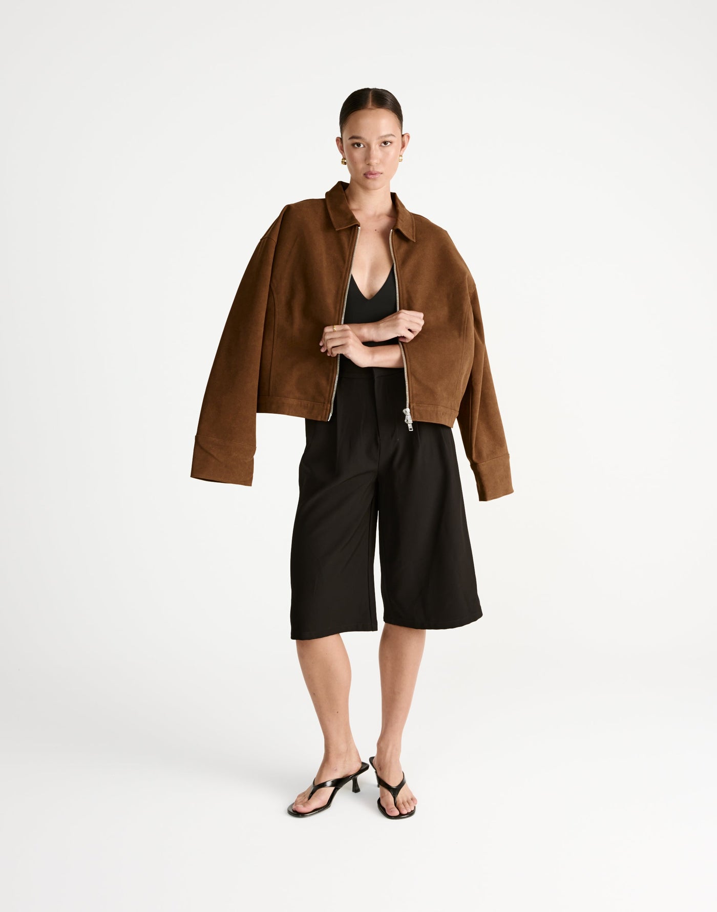  - Women's Skort - Charcoal Clothing