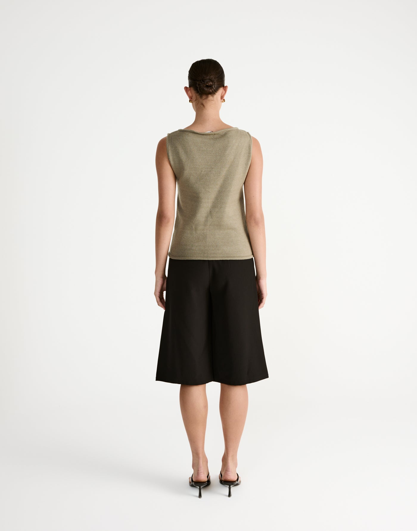 Wynter Top (Dusty Olive) - CHARCOAL Exclusive - - Women's Top - Charcoal Clothing