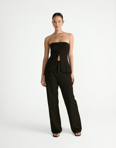  - Women's Top - Charcoal Clothing