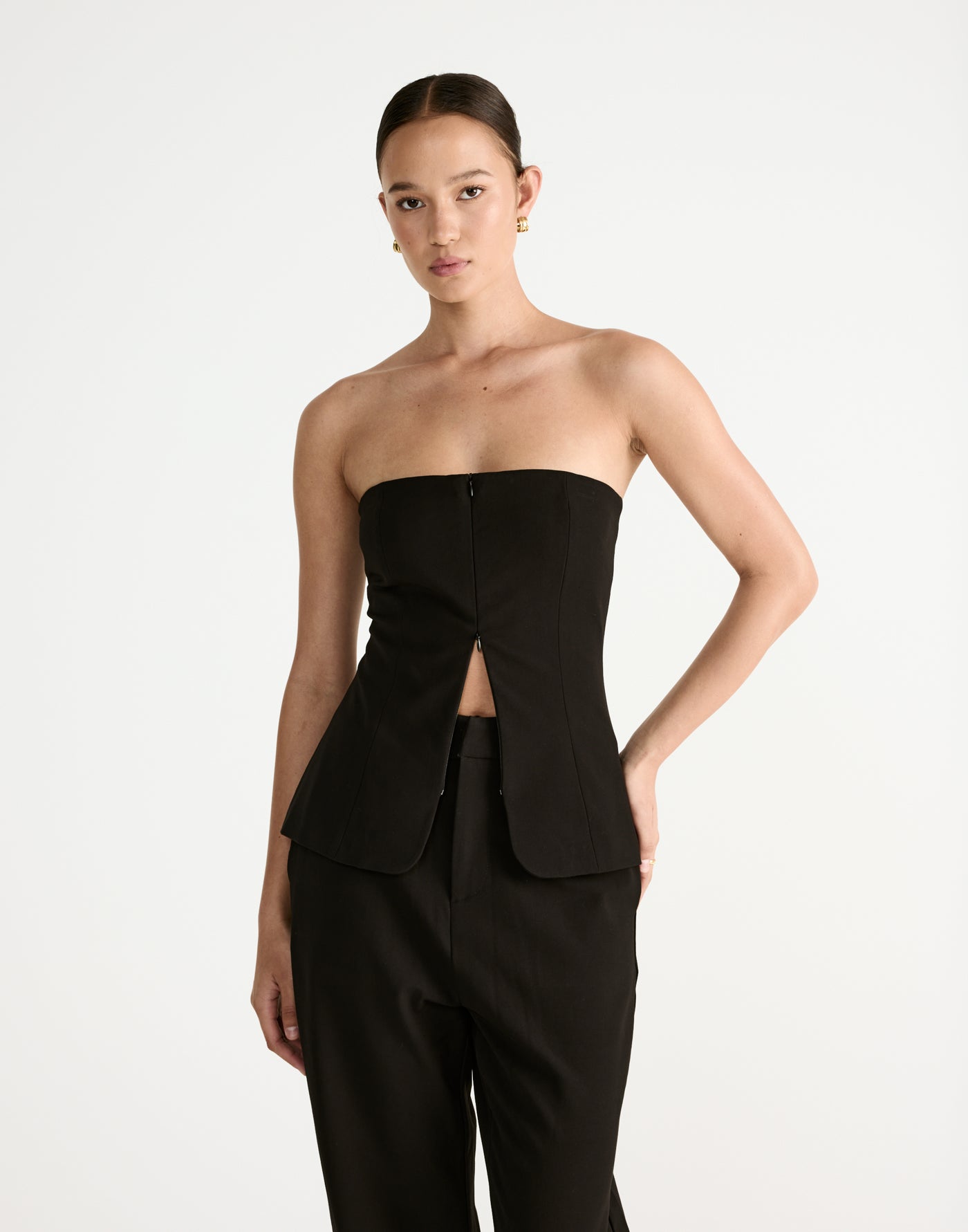  - Women's Top - Charcoal Clothing