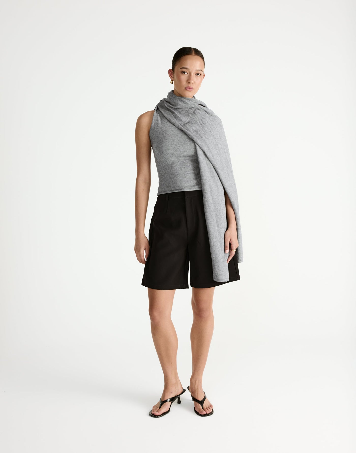  - Women's Shorts - Charcoal Clothing