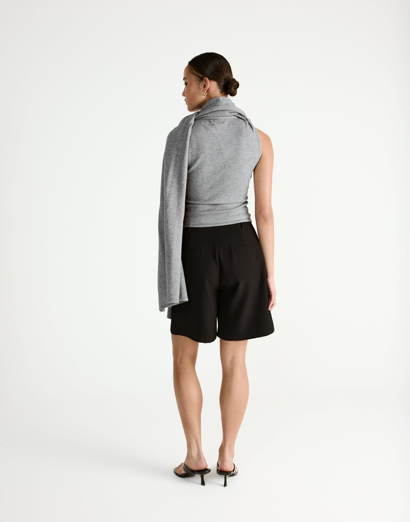  - Women's Shorts - Charcoal Clothing