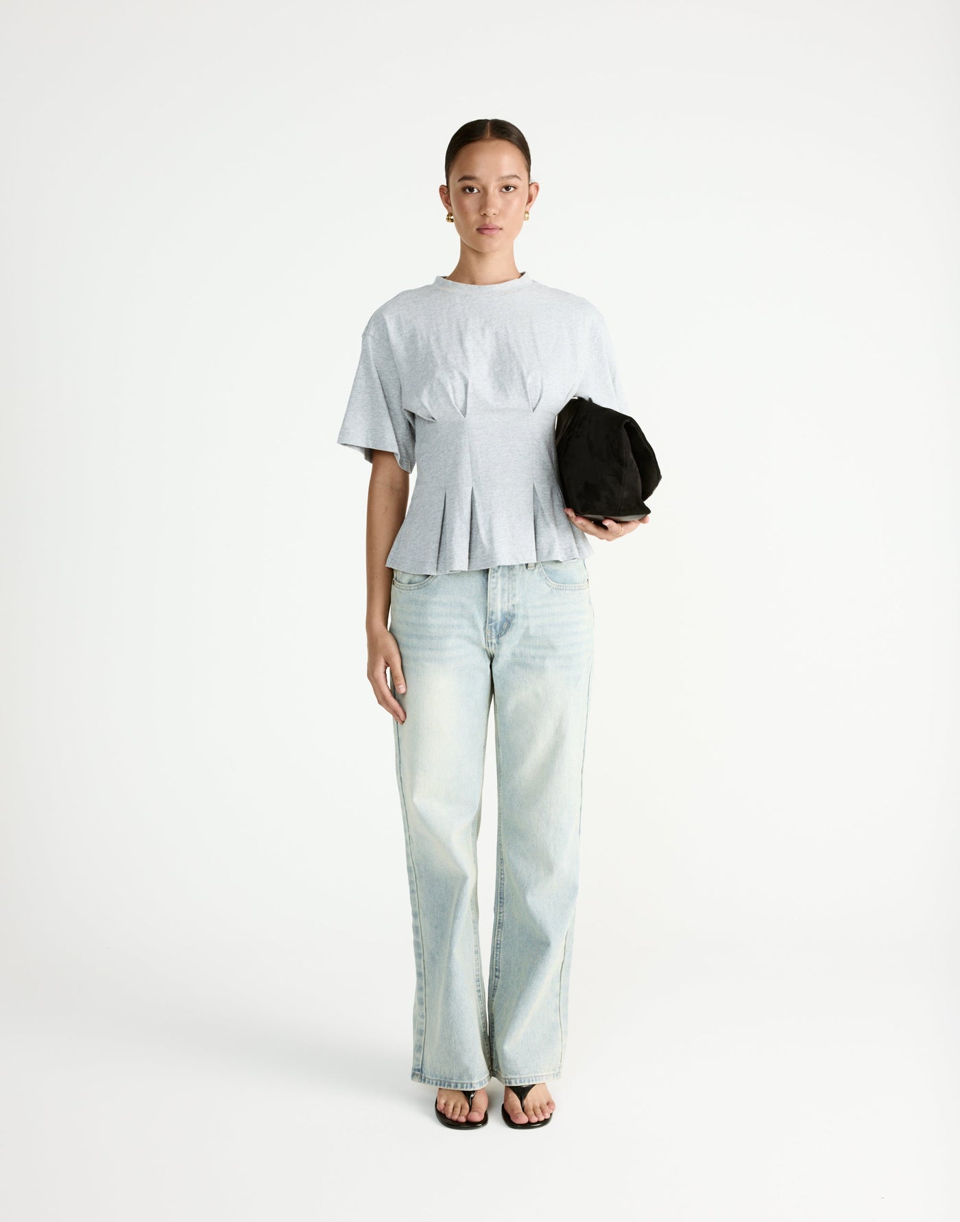  - Women's Top - Charcoal Clothing