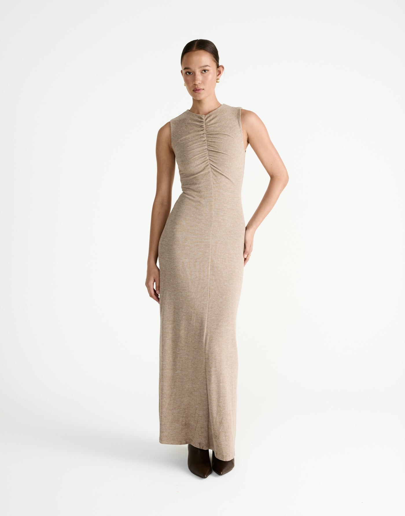  - Women's Dress - Charcoal Clothing