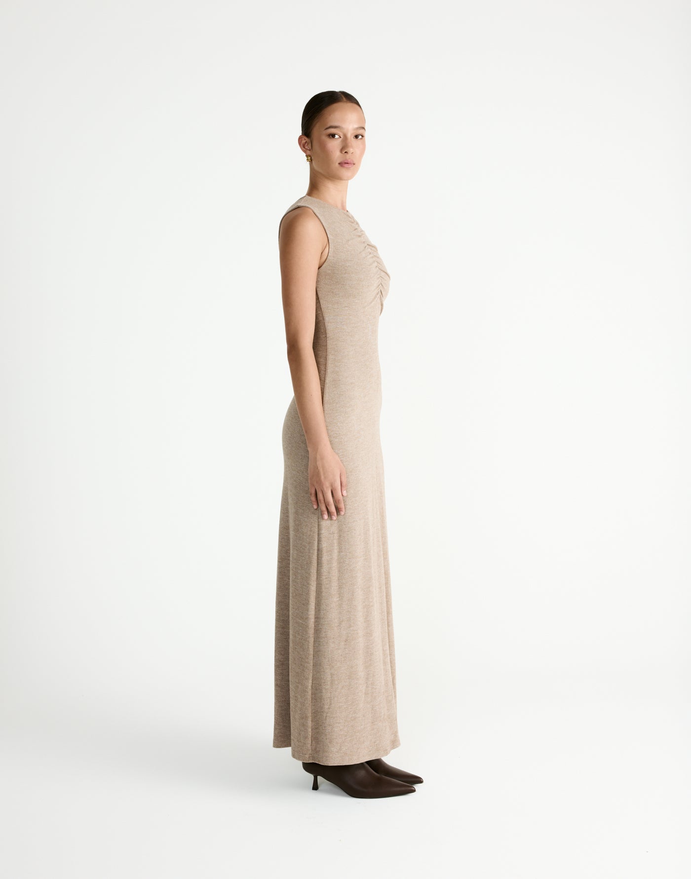  - Women's Dress - Charcoal Clothing