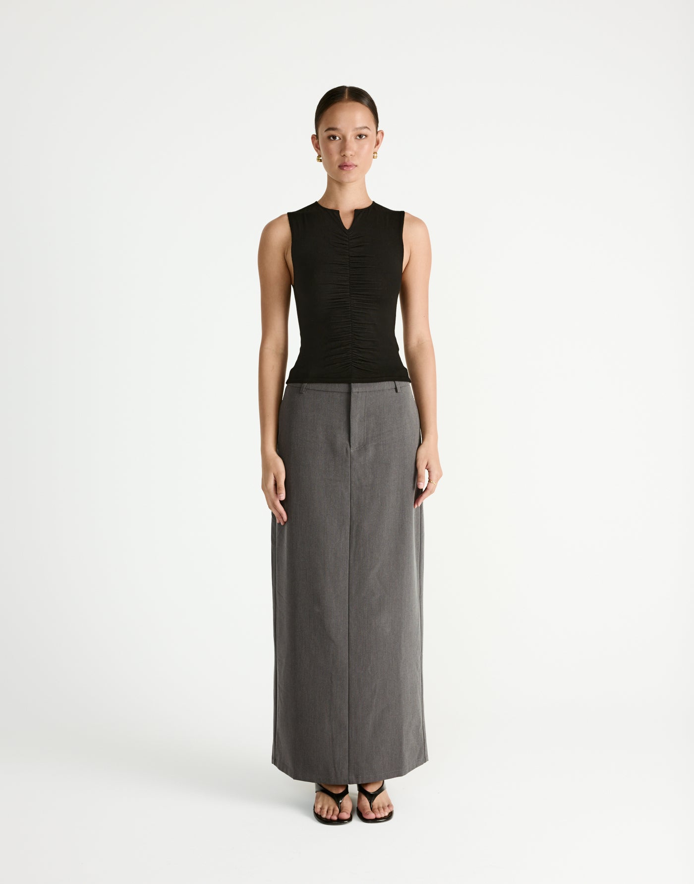 Laney Top (Black) - CHARCOAL Exclusive - - Women's Top - Charcoal Clothing