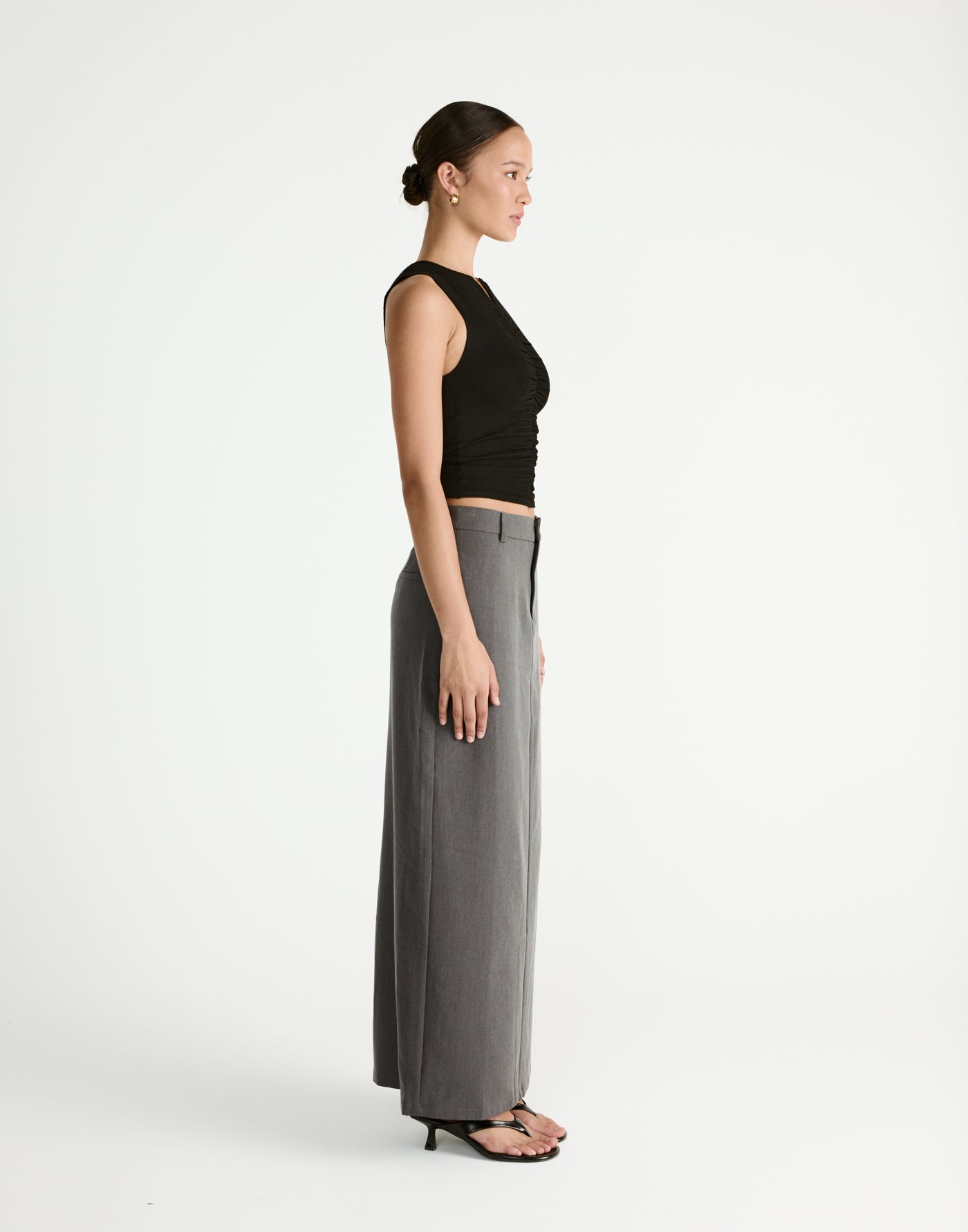 Laney Top (Black) - CHARCOAL Exclusive - - Women's Top - Charcoal Clothing