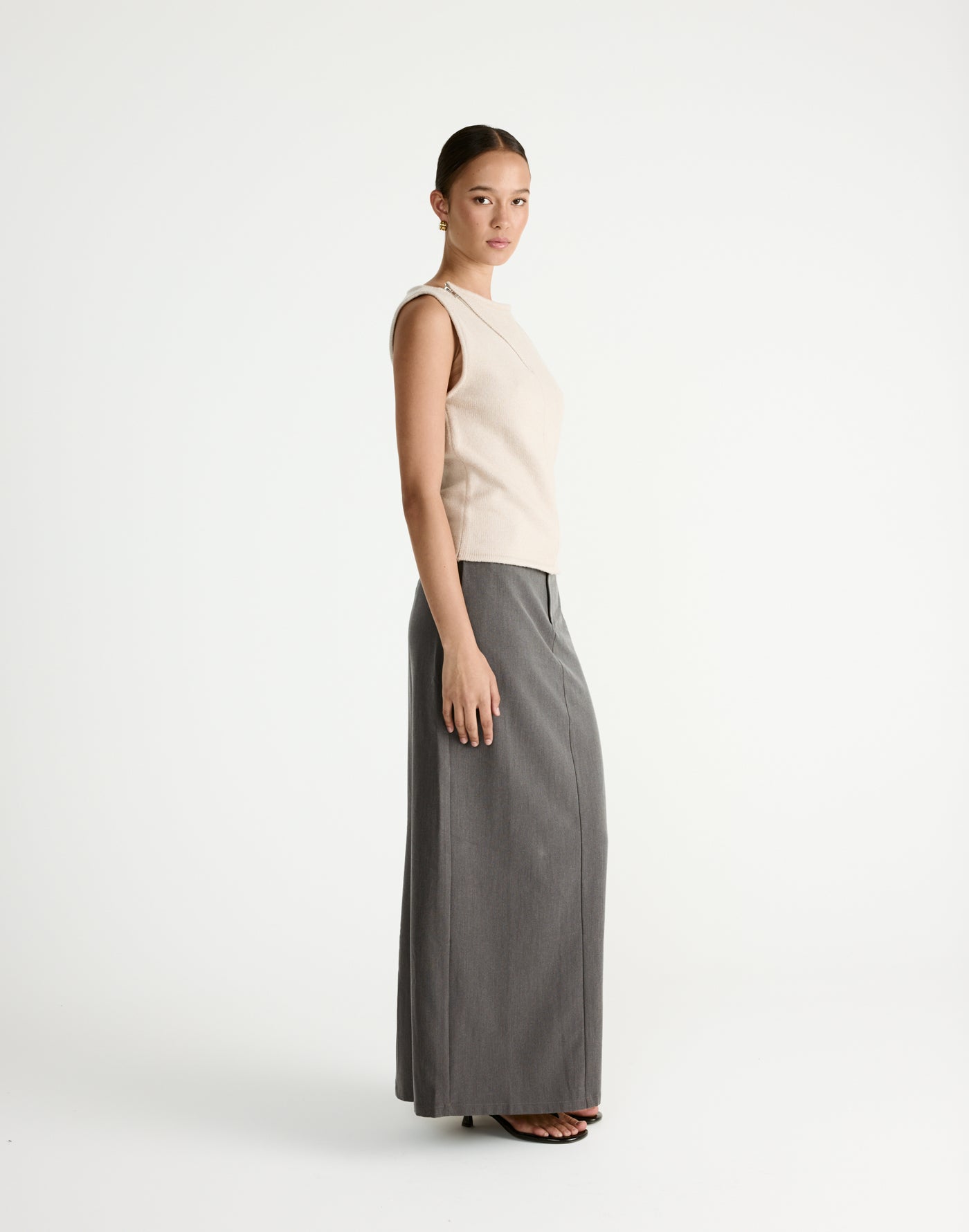 Wynter Top (Latte) - CHARCOAL Exclusive - - Women's Top - Charcoal Clothing