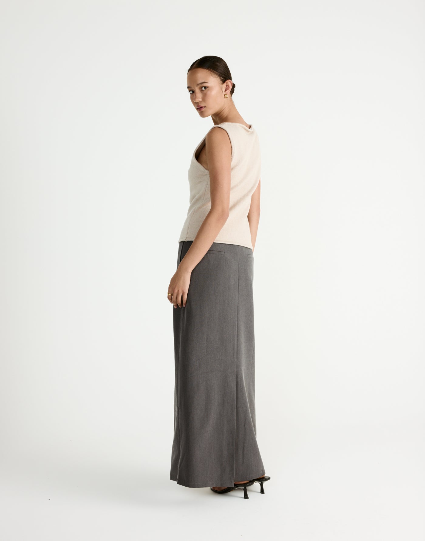 Wynter Top (Latte) - CHARCOAL Exclusive - - Women's Top - Charcoal Clothing