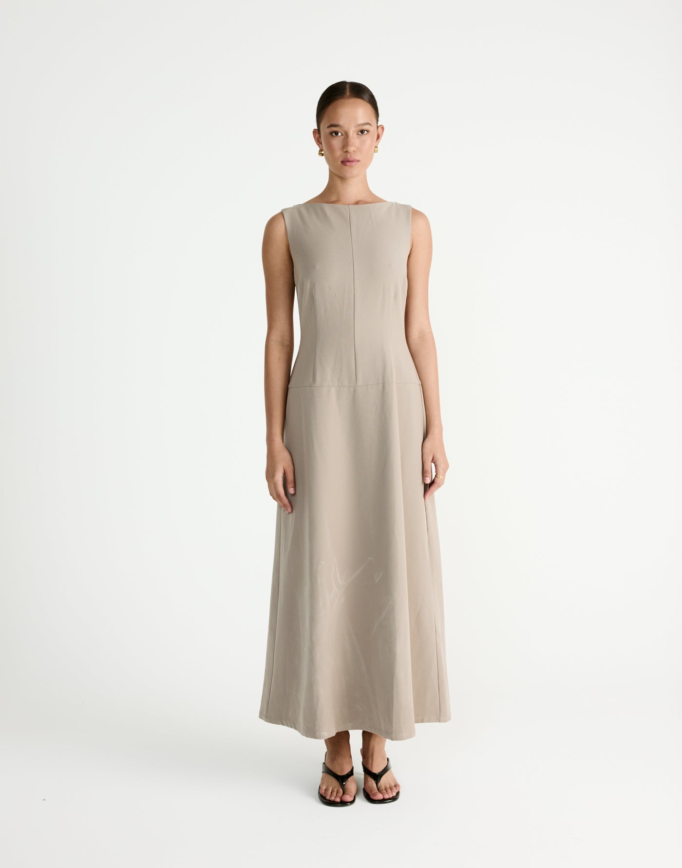  - Women's Dress - Charcoal Clothing