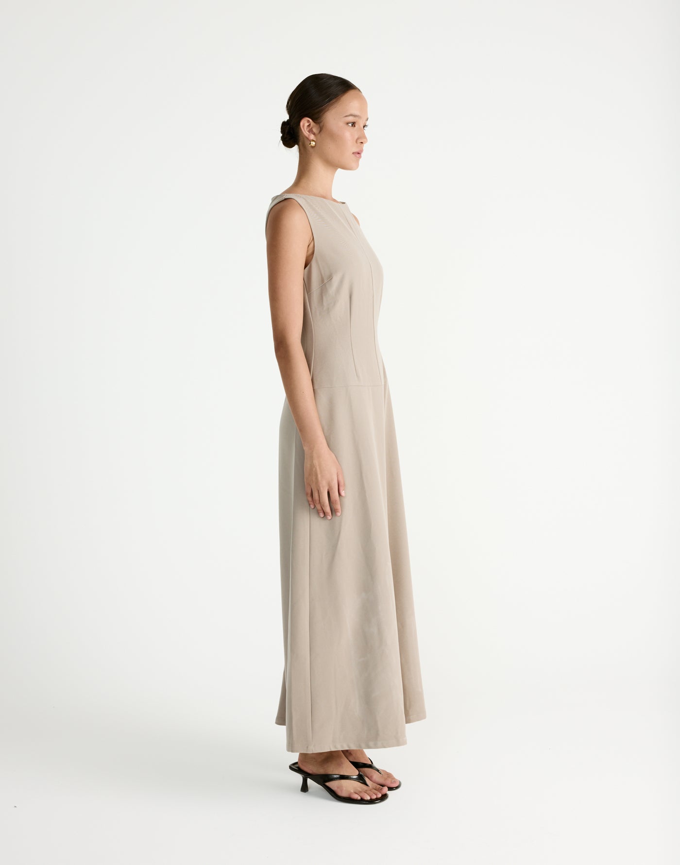  - Women's Dress - Charcoal Clothing