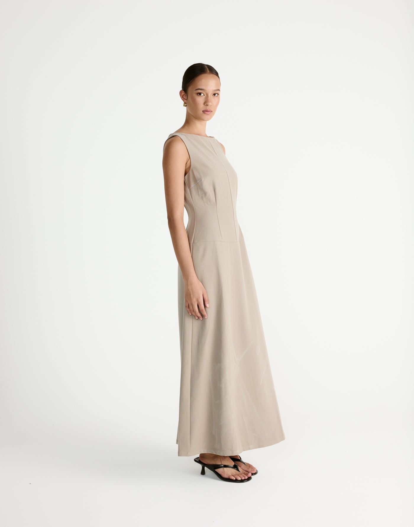  - Women's Dress - Charcoal Clothing