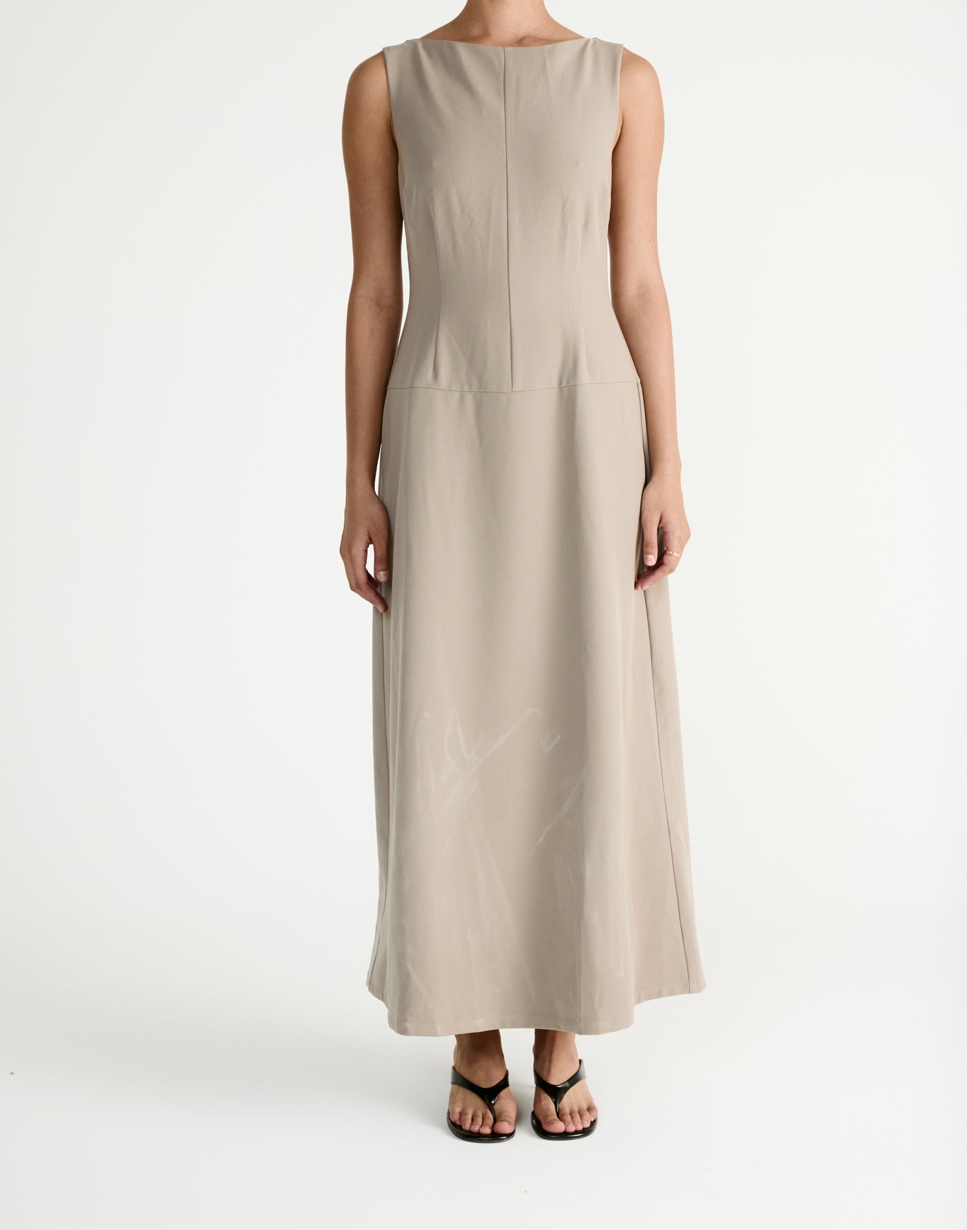  - Women's Dress - Charcoal Clothing