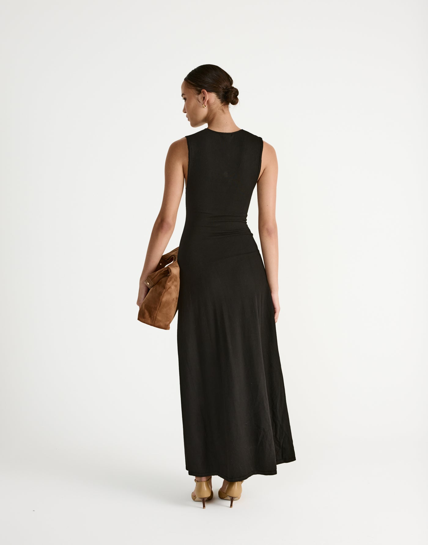  - Women's Dress - Charcoal Clothing