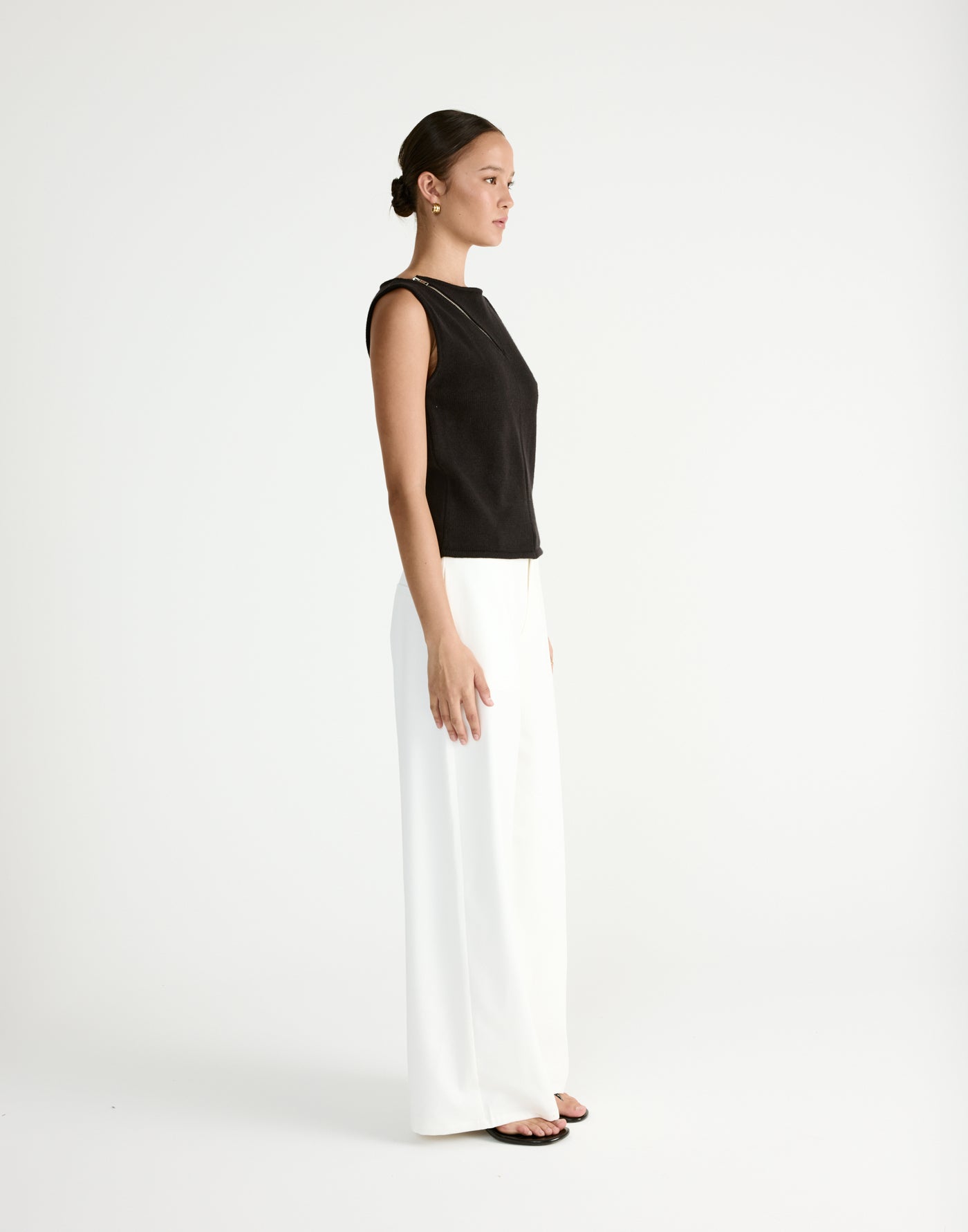 Wynter Top (Black) - CHARCOAL Exclusive - - Women's Top - Charcoal Clothing