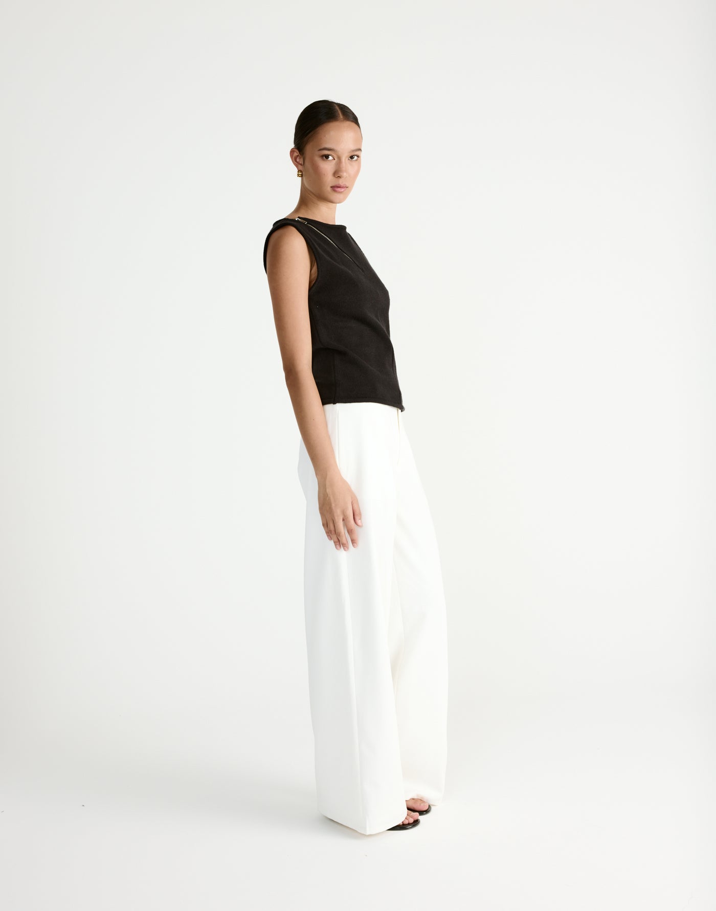 Wynter Top (Black) - CHARCOAL Exclusive - - Women's Top - Charcoal Clothing
