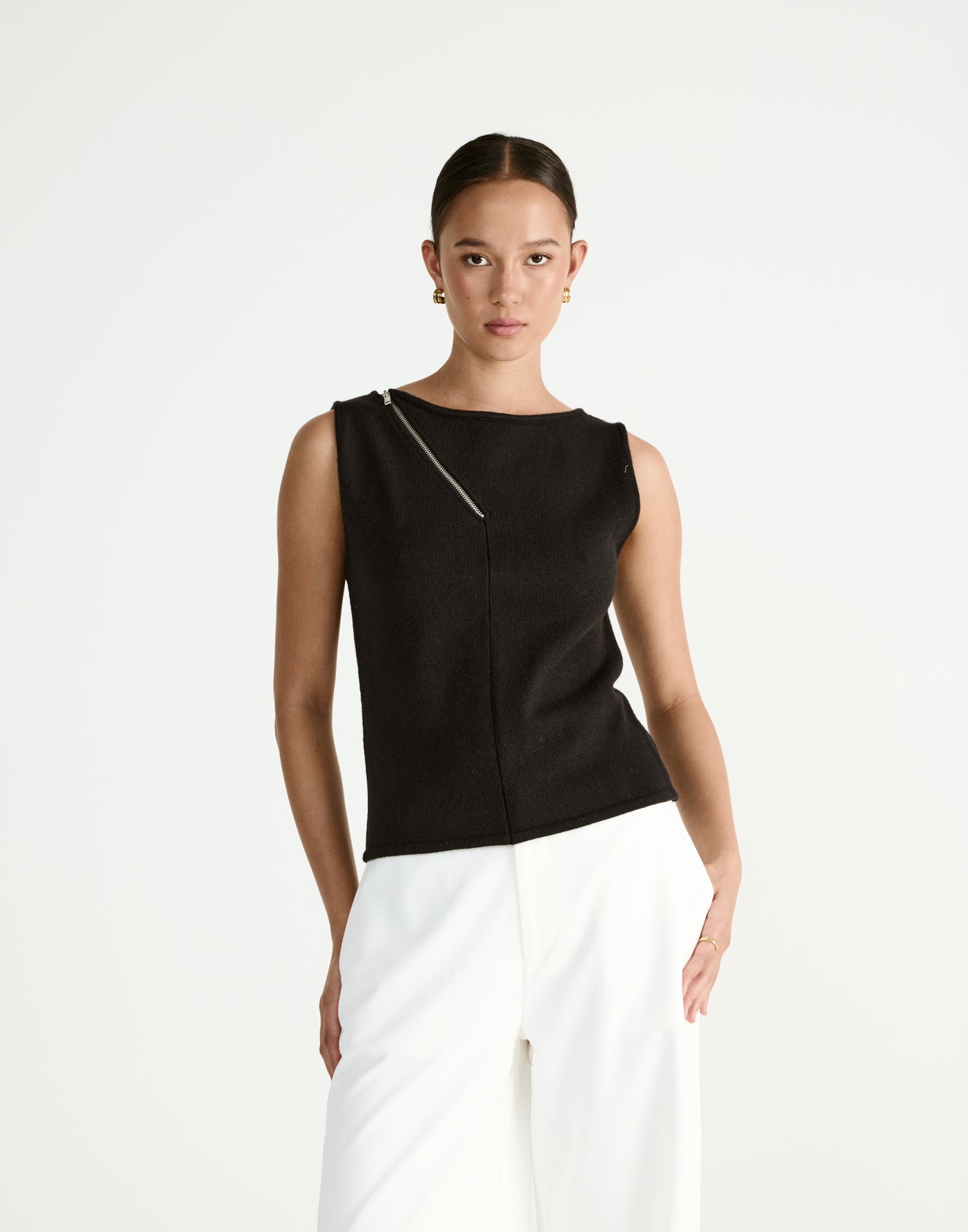 Wynter Top (Black) - CHARCOAL Exclusive - - Women's Top - Charcoal Clothing
